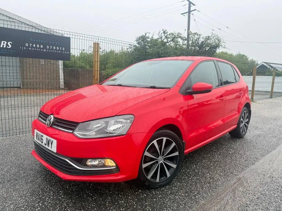 Used VW Polo Match 2016 Red Hatchback