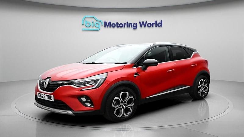 Usado Renault Captur SE 160 HP (117 kW) 2022 Vermelho SUV