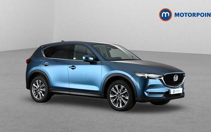 Usado Mazda CX-5 Inclusive 150 HP (110 kW) 2021 Azul SUV