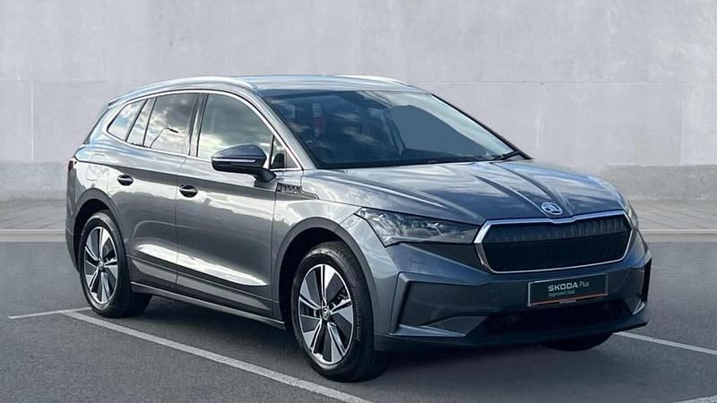 Graphite grey metallic Used 2024 Skoda Enyaq iV SUV | £27,690 (Fair price) - Image 1/4