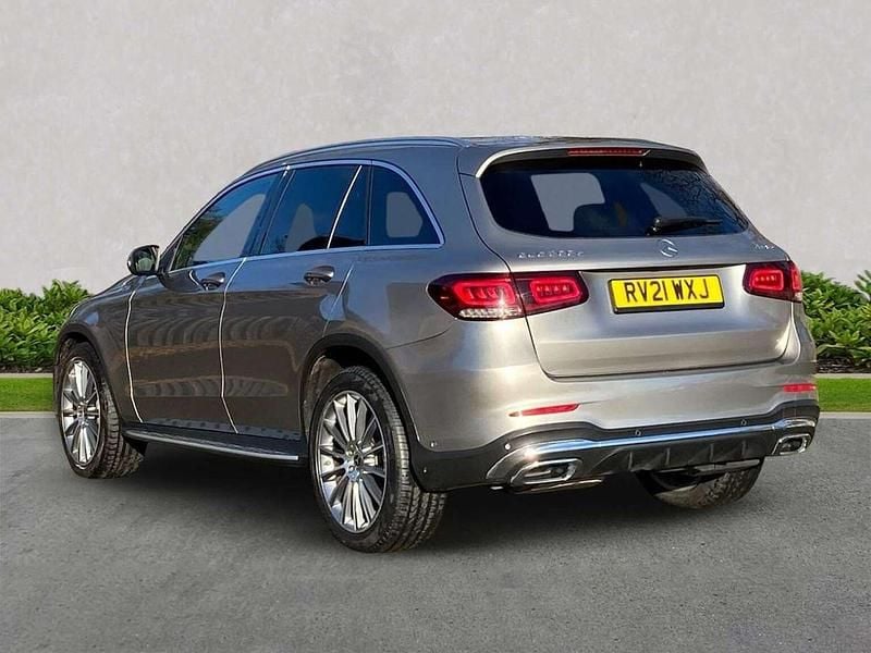Used Mercedes GLC300 AMG Line Premium 2021 Silver Estate