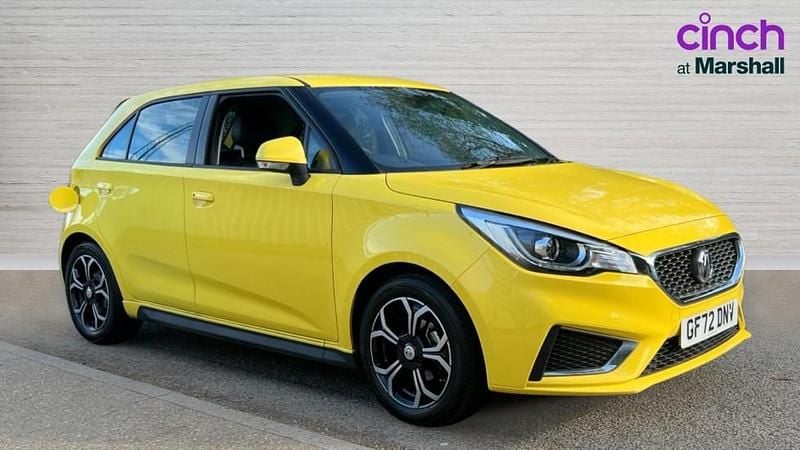 Usado MG MG3 Exclusive 106 HP (77 kW) 2022 Amarelo Citadino
