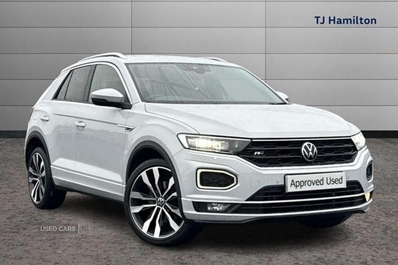 Silver Used 2022 VW T-Roc R-line SUV | £20,495 (Fair price) - Image 1/1