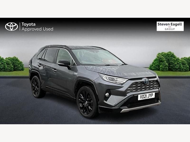 Grey/black Used 2021 Toyota RAV4 Estate | £27,173 (A bit pricey) - Image 1/3
