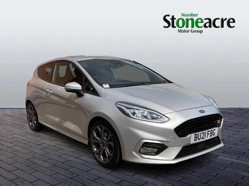 Silver Used 2021 Ford Fiesta ST-Line Hatchback | £11,490 (Good price) - Image 1/4