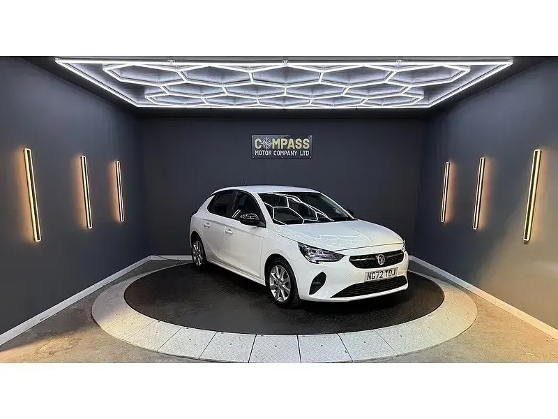 Used Vauxhall Corsa Design Edition 2023 White Hatchback