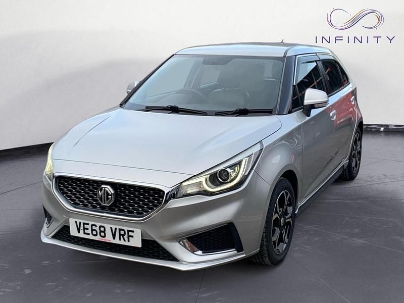 Used MG MG3 Exclusive 106 HP (77 kW) 2018 Silver Hatchback