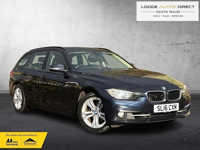 Blue Used 2016 BMW 320 Sport Line Estate | £8,890 (Good price) - Image 1/4