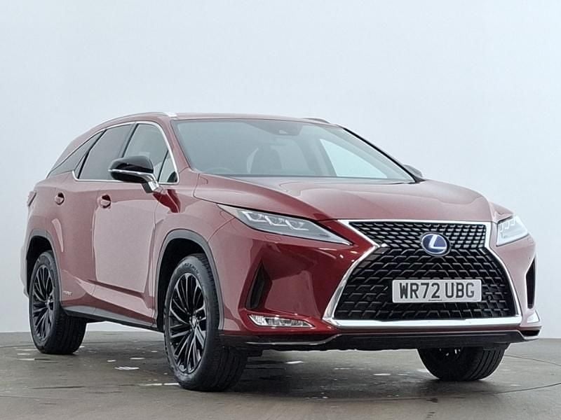 Red Used 2022 Lexus RX450h Sport Line SUV | £33,998 (Fair price) - Image 1/4