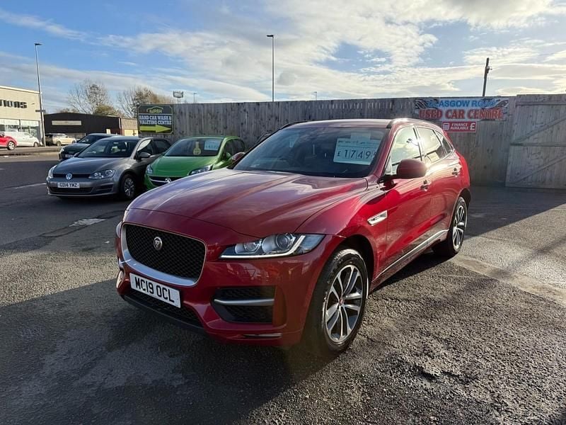 Used Jaguar F-Pace R-Sport 180 HP (132 kW) 2019 Red SUV