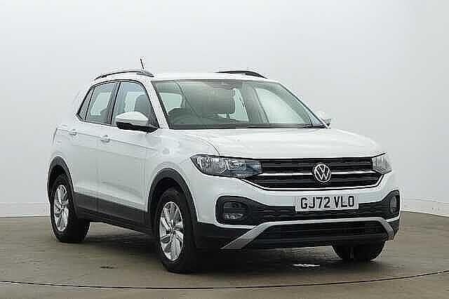 White Used 2022 VW T-Cross Edition SUV | £16,695 (Fair price) - Image 1/4
