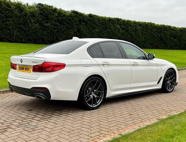 Used BMW 520 M Sport 190 HP (139 kW) 2018 White Sedan