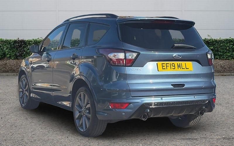 Second-hand Ford Kuga ST-Line 150 CP (110 kW) 2019 Albastru SUV