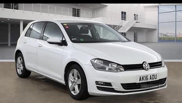 Used VW Golf VII Edition 110 HP (80 kW) 2016 White Hatchback
