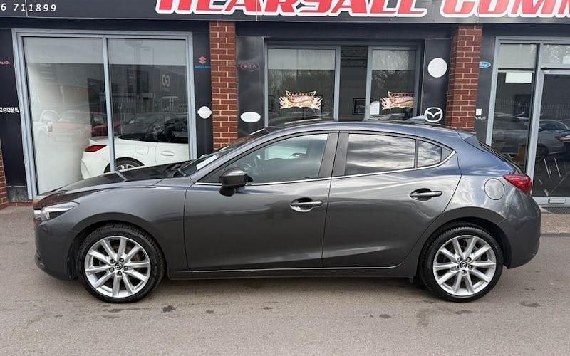 Usado Mazda 3 Inclusive 150 HP (110 kW) 2018 Cinzento Citadino