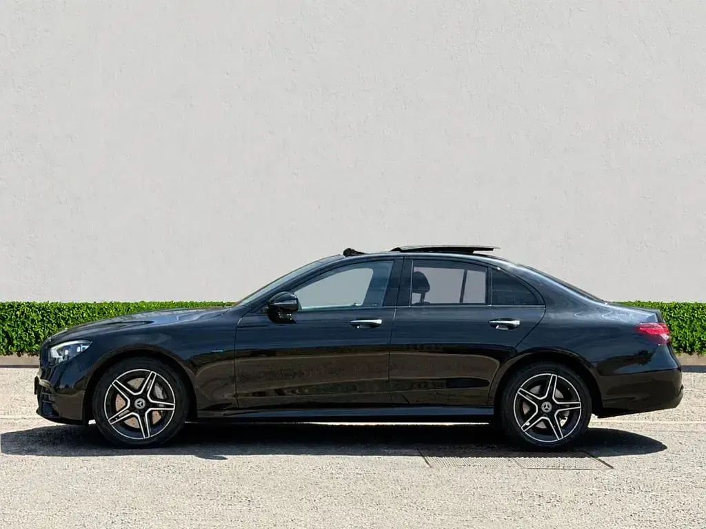 Used Mercedes E300 AMG line 2021 Black Sedan