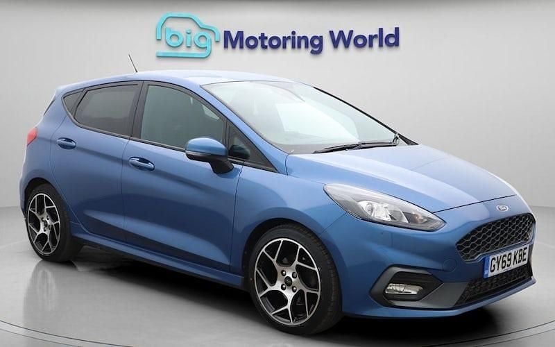 Used Ford Fiesta ST 200 HP (147 kW) 2019 Blue Hatchback