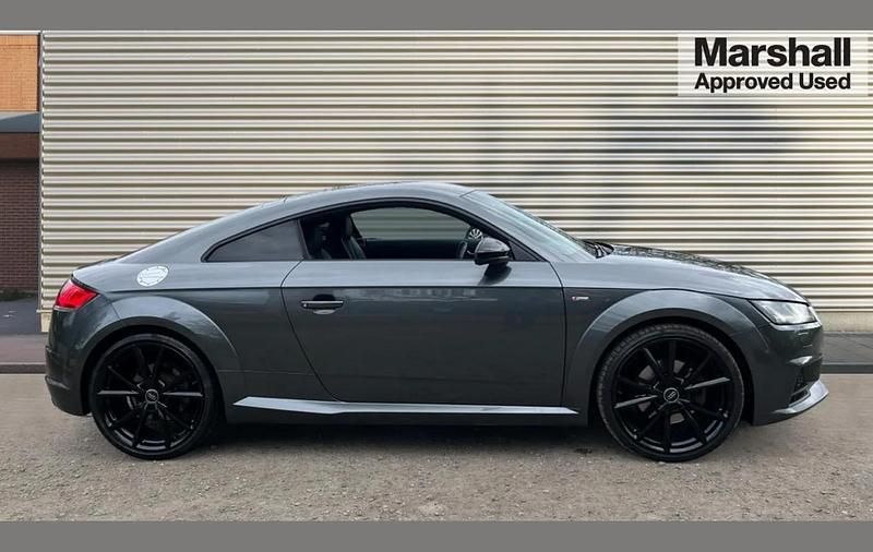 Used Audi TT Black Edition 230 HP (169 kW) 2017 Grey Coupe