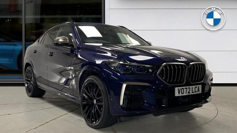Blue Used 2022 BMW X6 M50 Comfort Edition SUV | £53,750 (A bit pricey) - Image 1/4