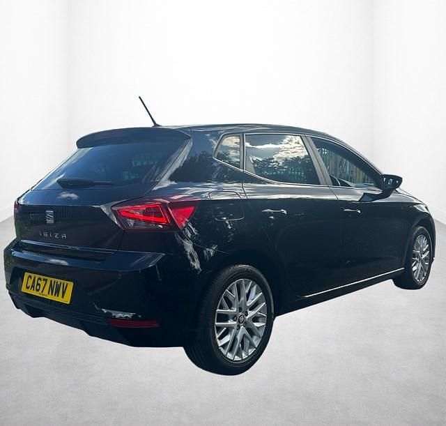 Used Seat Ibiza SE 95 HP (69 kW) 2017 Black Hatchback