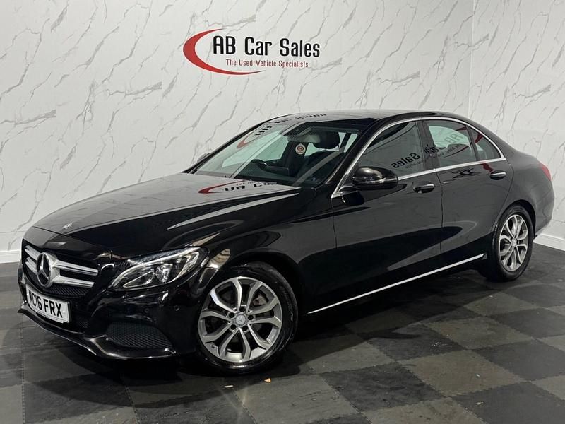 Used Mercedes C220 Premium Plus 170 HP (125 kW) 2016 Black Sedan