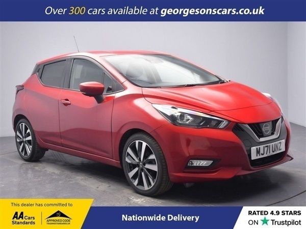 Red Used 2021 Nissan Micra S Hatchback | £12,000 (Fair price) - Image 1/1