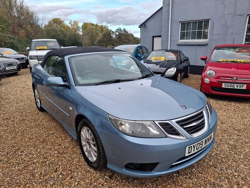 Used Saab 9-3 Cabriolet Linear 150 HP (110 kW) 2009 Ice blue metallic Cabriolet