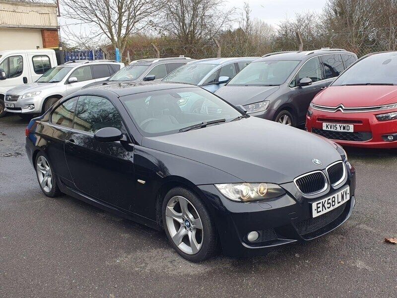 Black Used 2008 BMW 320 M Sport Coupe | £4,000 (Fair price) - Image 1/4