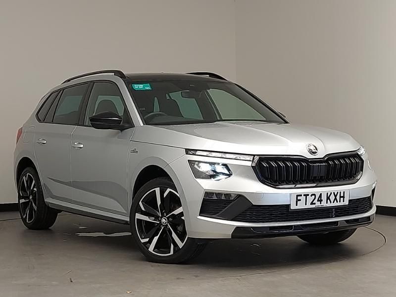 Silver Used 2024 Skoda Kamiq Monte Carlo SUV | £18,998 (Fair price) - Image 1/4