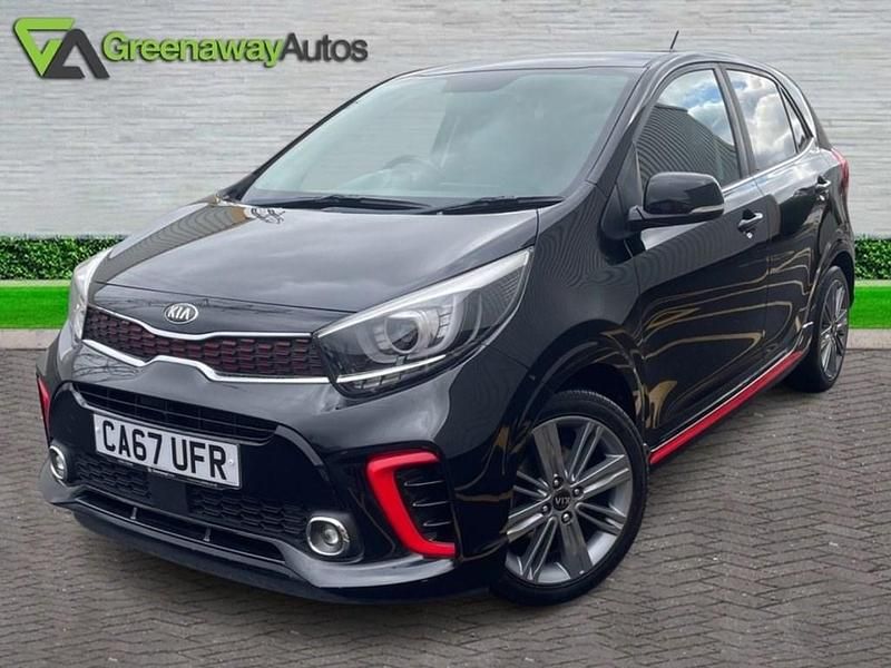 Used Kia Picanto GT-Line 83 HP (61 kW) 2018 Black Hatchback