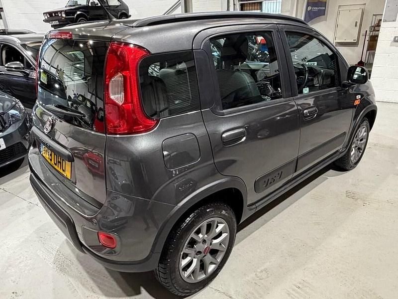 Usado Fiat Panda 4x4 S 85 HP (62 kW) 2018 Cinzento Citadino