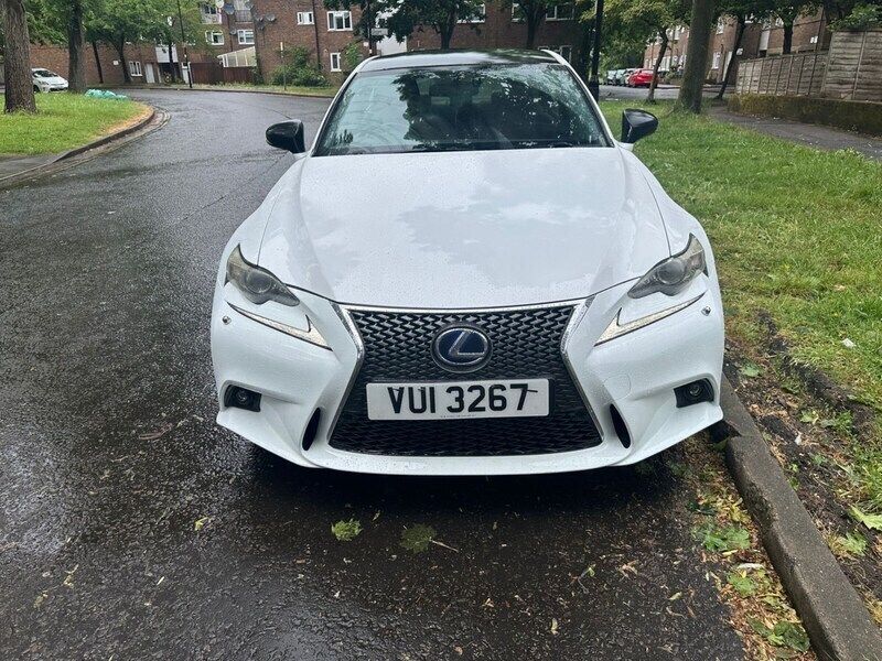 White Used 2013 Lexus IS300h Sport Line Sedan | £5,990 - Image 1/4