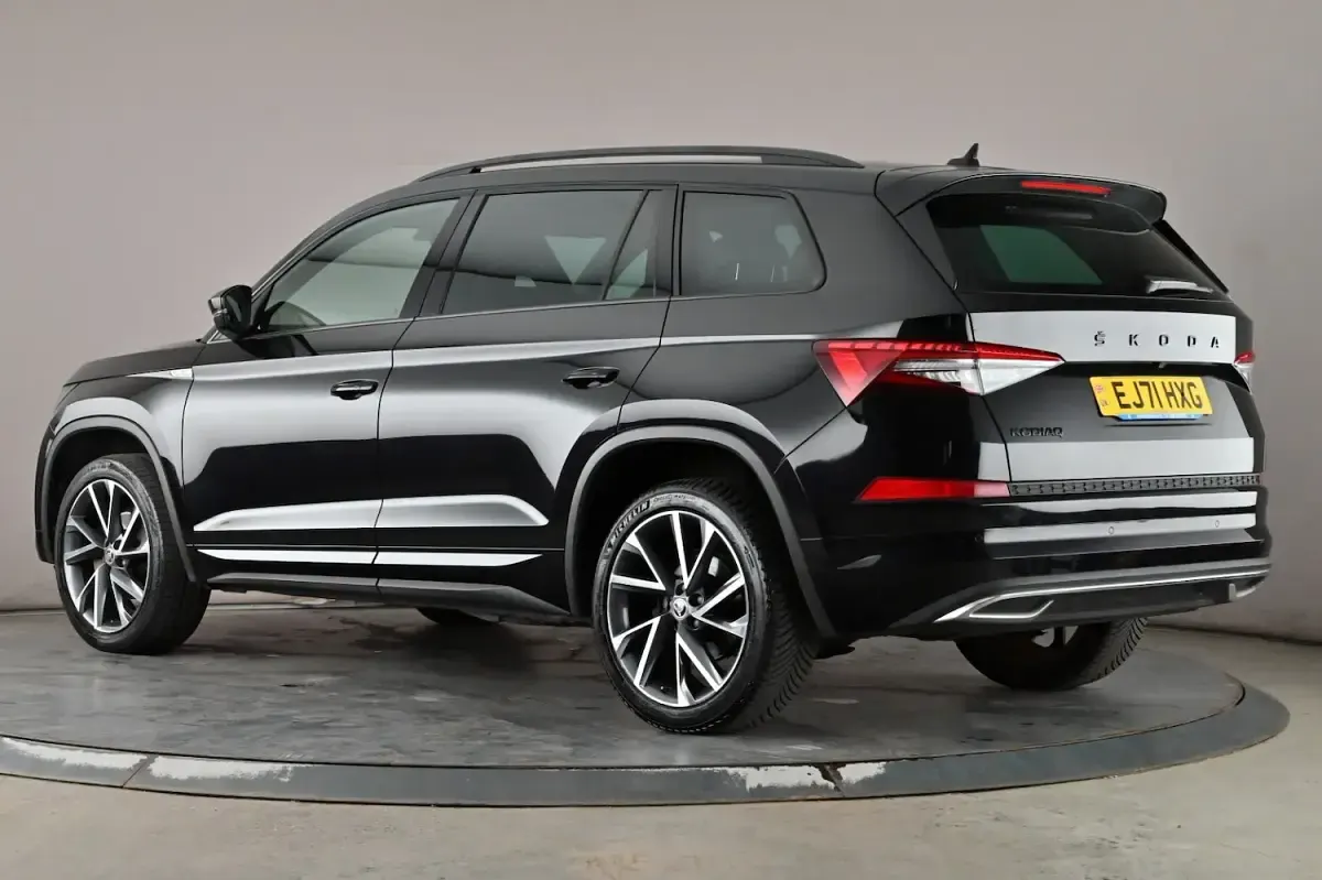 Used Skoda Kodiaq SportLine 150 HP (110 kW) 2022 Black SUV