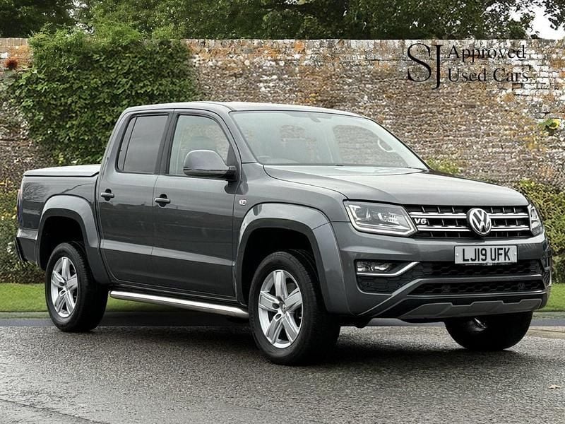 Grey Used 2019 VW Amarok Highline Pickup | £22,000 (Good price) - Image 1/4