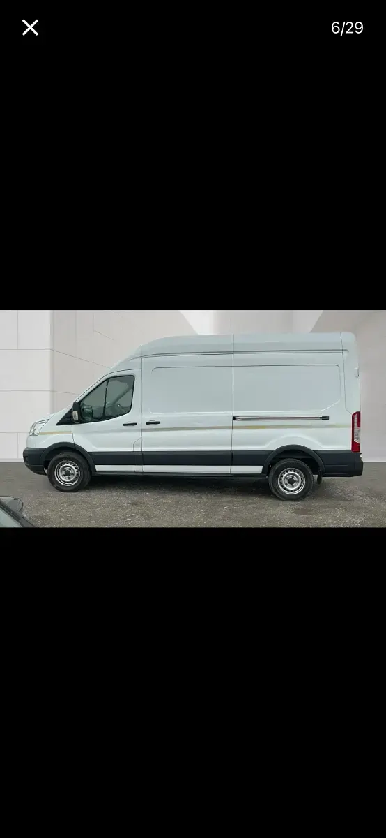 Used Ford Transit 125 HP (91 kW) 2016 White Van