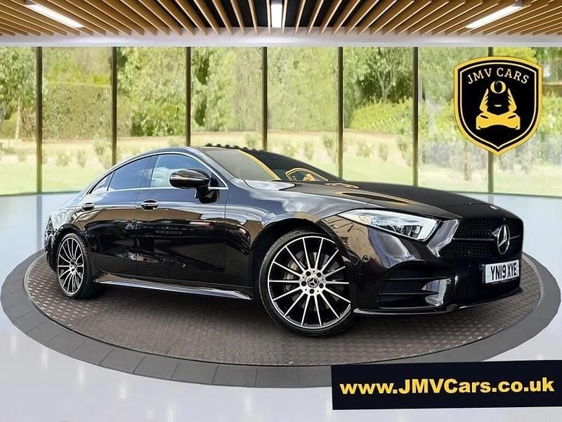 Black Used 2019 Mercedes CLS400 AMG Line Premium Plus Coupe | £28,475 (Fair price) - Image 1/2