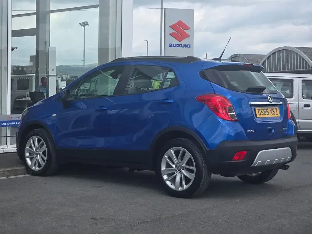 Used Vauxhall Mokka 140 HP (102 kW) 2015 Blue SUV