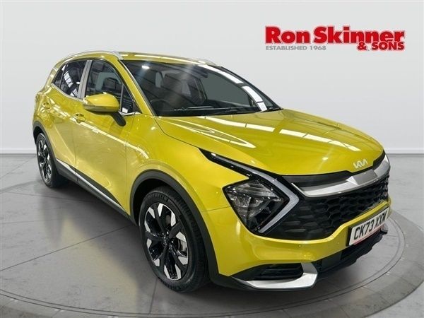 Yellow Used 2023 Kia Sportage SUV | £35,639 - Image 1/4