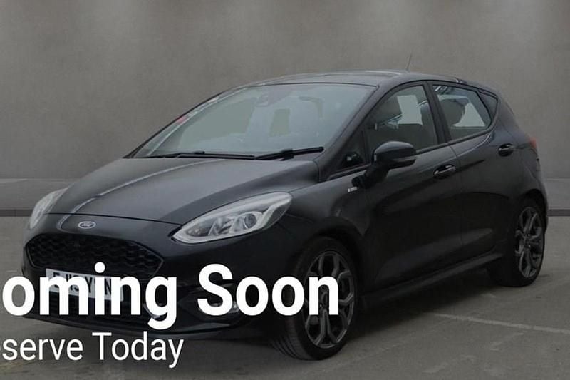 Usado Ford Fiesta ST-Line 125 HP (91 kW) 2019 Preto Citadino