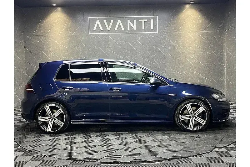 Used VW Golf VII R 2015 Blue Hatchback