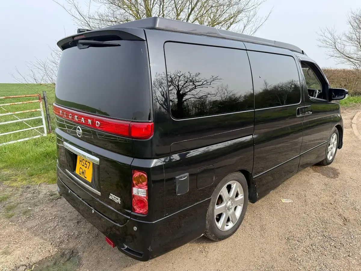 Used Nissan Elgrand 2021 Black MPV