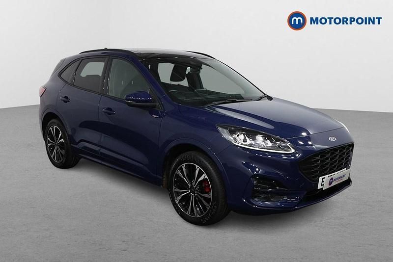 Blue Used 2022 Ford Kuga ST-Line X SUV | £19,499 (Good price) - Image 1/4