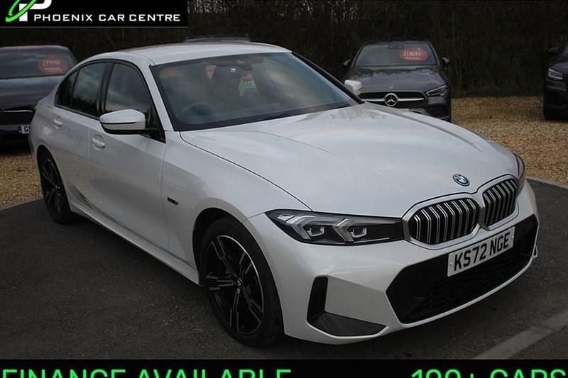 Used BMW 330e M Sport 288 HP (211 kW) 2023 Mineral white metallic Sedan