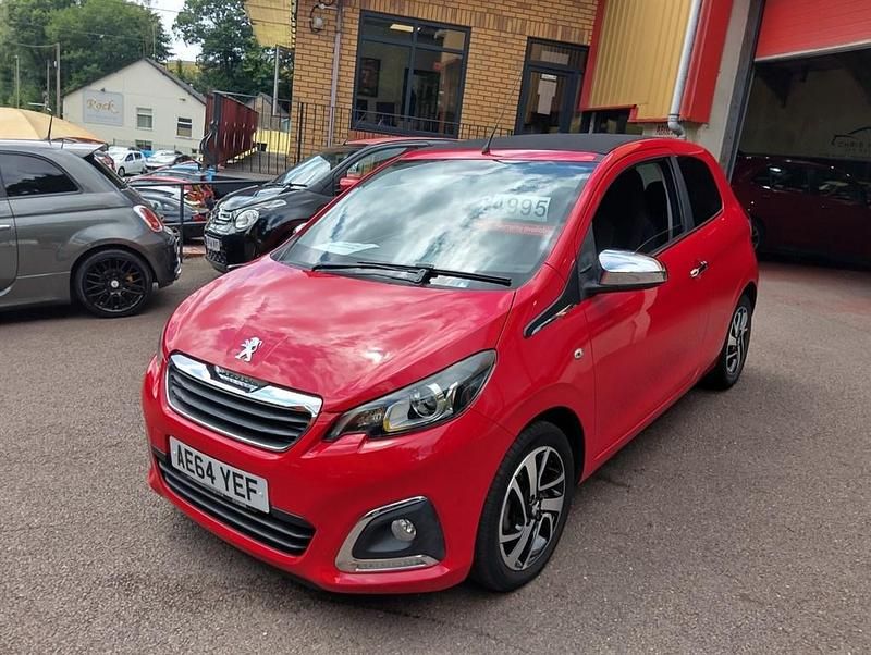 Red Used 2014 Peugeot 108 Allure Hatchback | £4,495 (Fair price) - Image 1/4