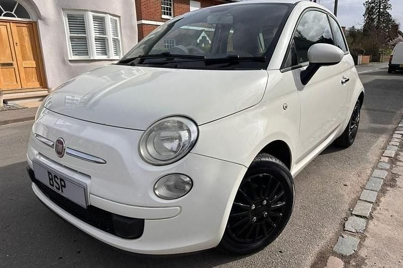 Used Fiat 500 Pop 69 HP (50 kW) 2009 White Cabriolet
