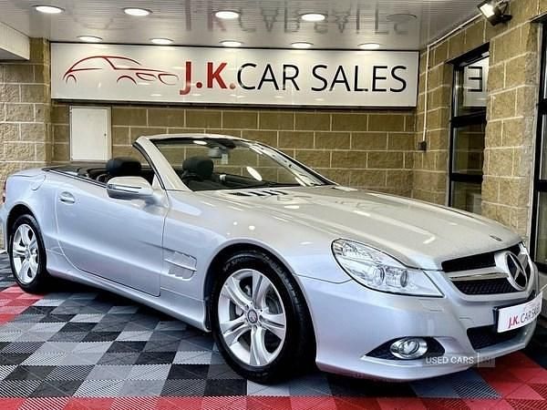 Silver Used 2009 Mercedes SL350 Cabriolet | £10,995 (Expensive) - Image 1/4