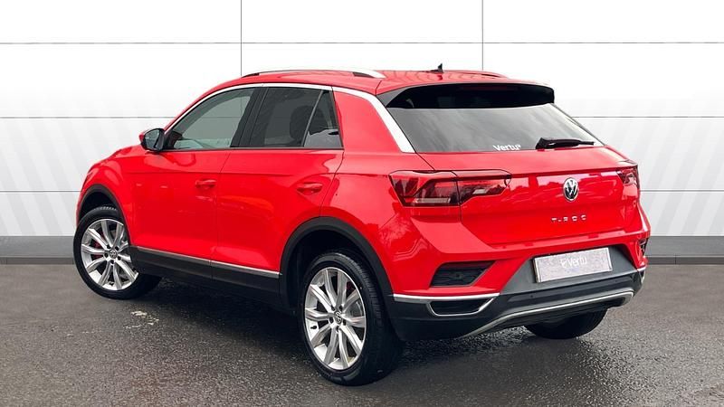 Used VW T-Roc SEL 150 HP (110 kW) 2019 Red SUV