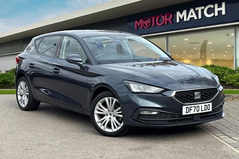 Grey Used 2021 Seat Leon SE Dynamic Hatchback | £11,990 (Good price) - Image 1/4
