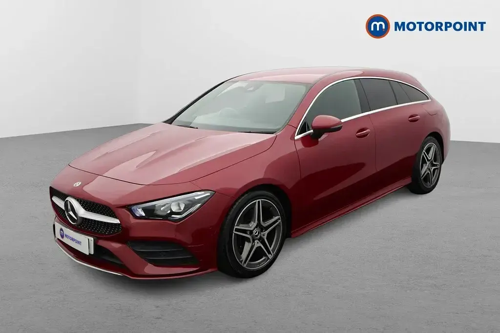 Used Mercedes CLA200 AMG line 2020 Red Coupe