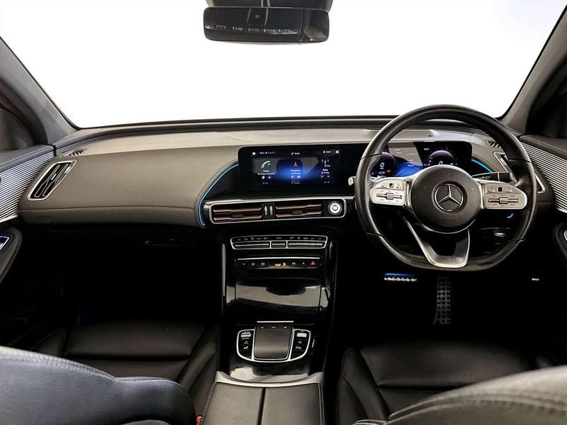 Used Mercedes EQC400 AMG line 300 kW (408 HP) 2021 Black SUV